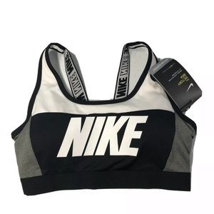 NIKE Women’s Sports Bra Medium Support AQ0142-100 XS Athletic Wear Activewear